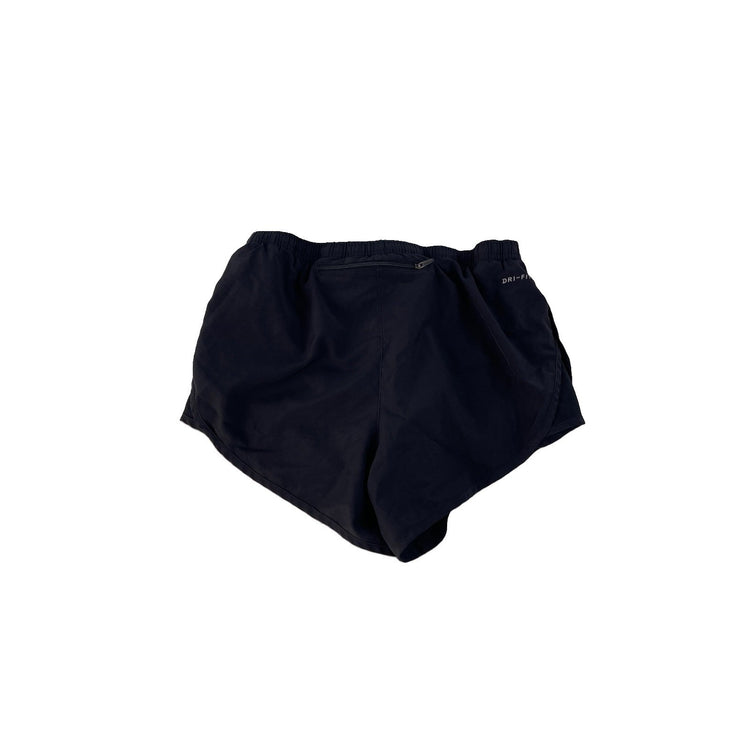 Womens NIke Dri-Fit Solid Black Athletics Shorts Size XS
