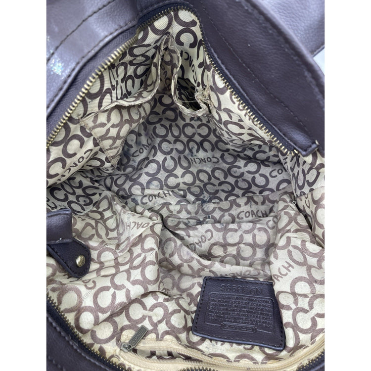 Coach Brown Hand Bag