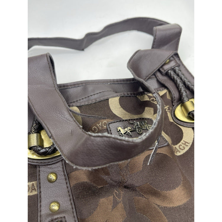 Coach Brown Hand Bag