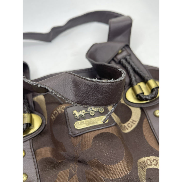 Coach Brown Hand Bag