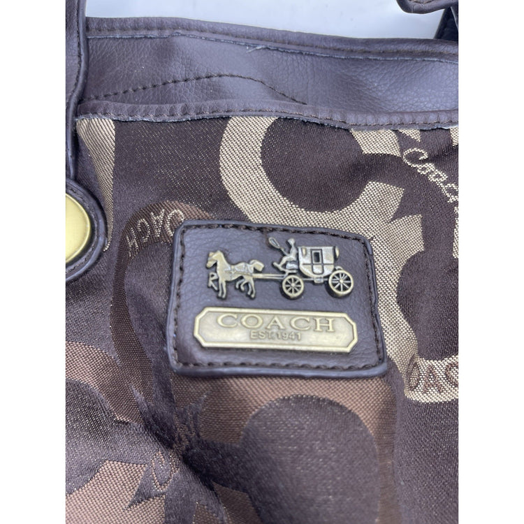 Coach Brown Hand Bag