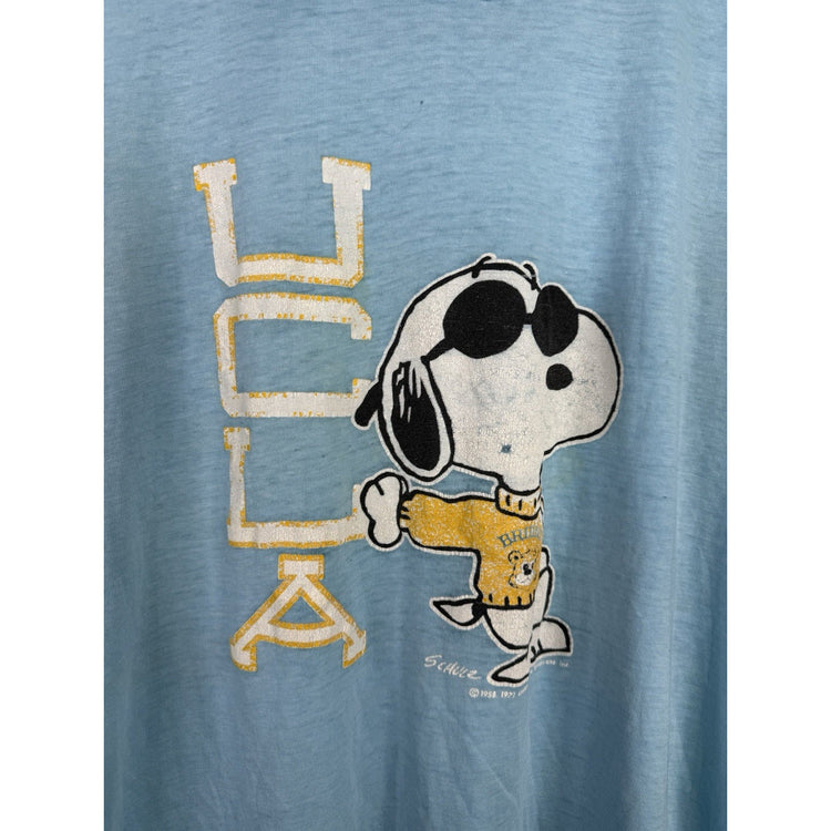 Vintage 1970s Snoopy Ucla T-shirt Size L