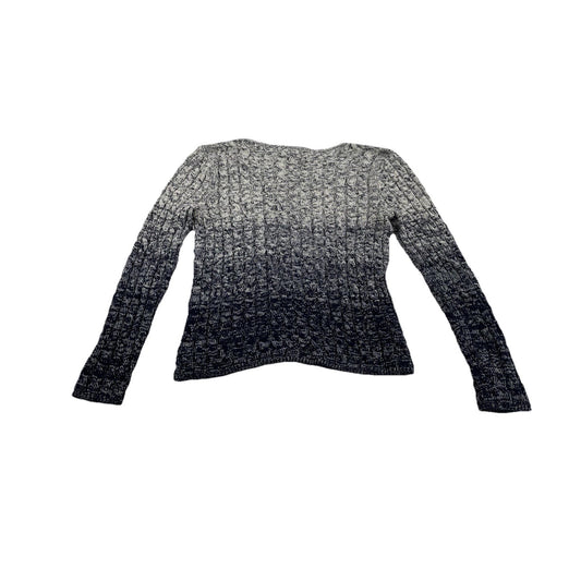 Womens Lauren Ralph Lauren Size XL Navy Blue & White Knitted Sweater