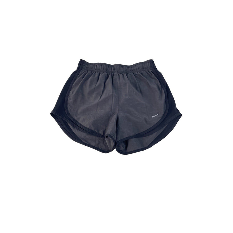 Women's Nike Dri-Fit Lightweight Athletic Shorts, Grey/Black, Size XS