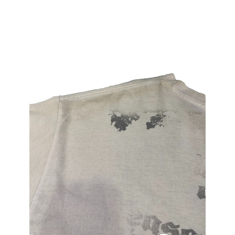 Mens 20s Urban Legend Soy & Fire White Graphic Tee Size L