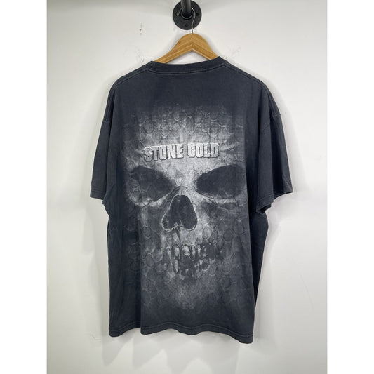 Vntg Stone Cold Steve Austin Skull Been There Destroyed That WWE WWF T-Shirt 2Xl