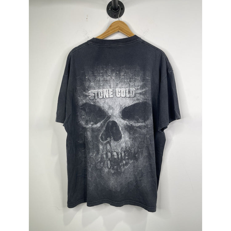 Vntg Stone Cold Steve Austin Skull Been There Destroyed That WWE WWF T-Shirt 2Xl