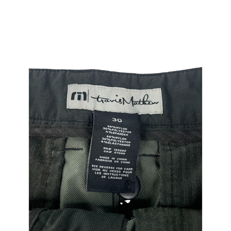Mens Modern Travis Mathew Black Performance Golf Shorts Size 30