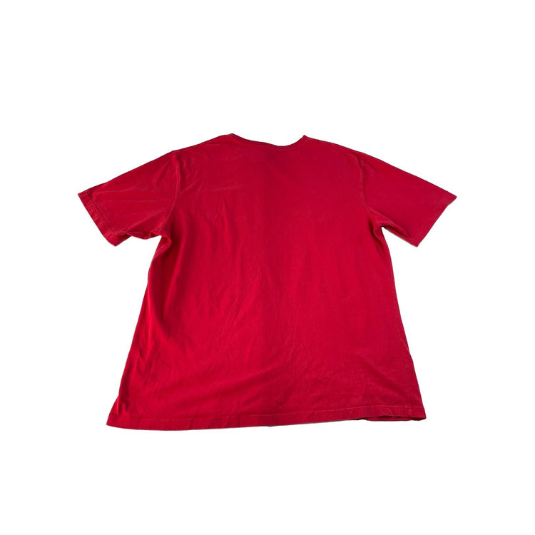 Mens Carhartt Red Original Fit Short Sleeve T Shirt Size XL