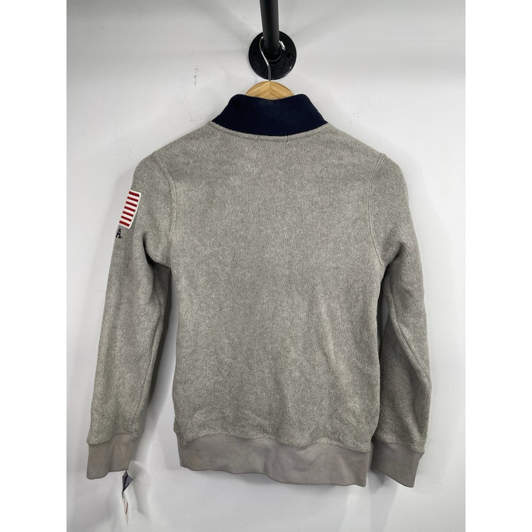 ralph lauren boys fleece jacket Size M