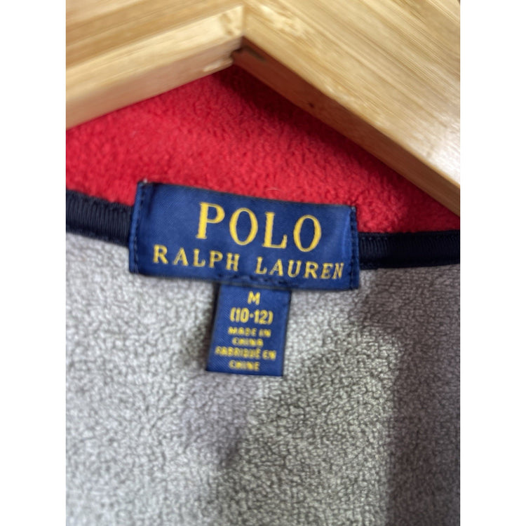 ralph lauren boys fleece jacket Size M
