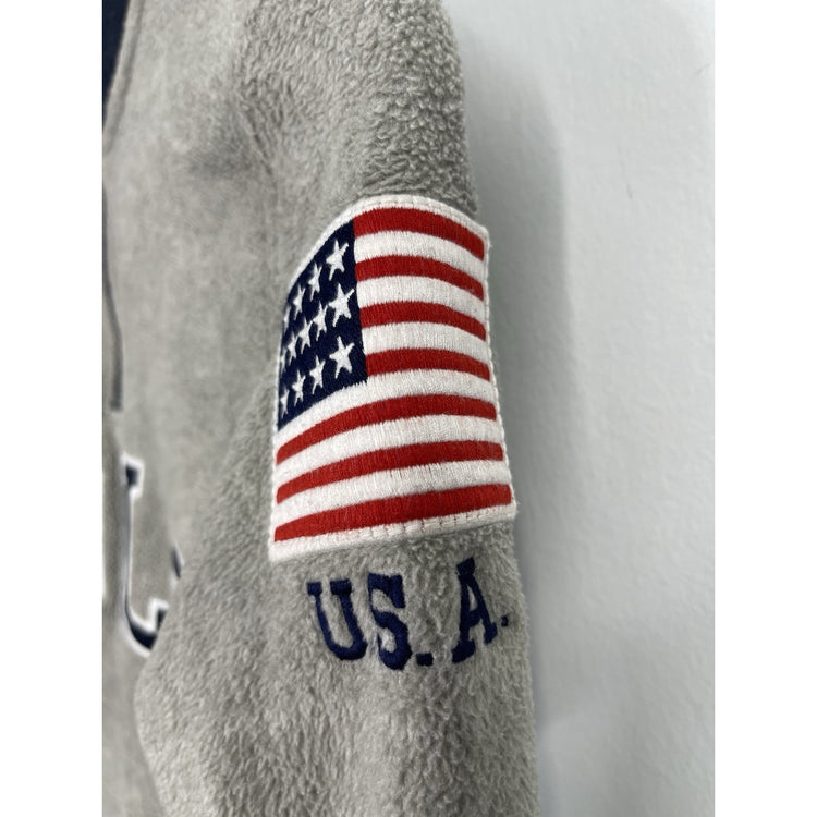 ralph lauren boys fleece jacket Size M