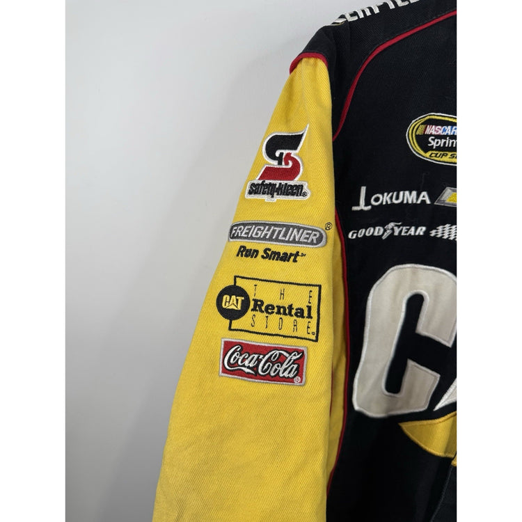 Vintage Jeff Burton Nascar Jacket Size L