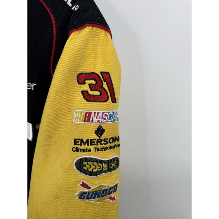 Vintage Jeff Burton Nascar Jacket Size L