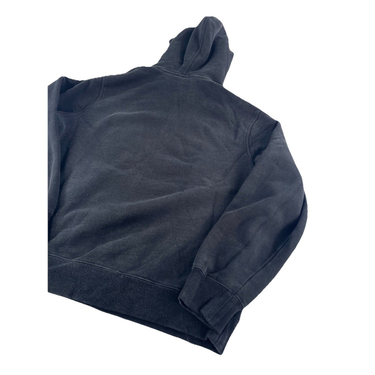 Mens Stüssy "New Wave Designs" Hoodie Black Graphic Logo Size S