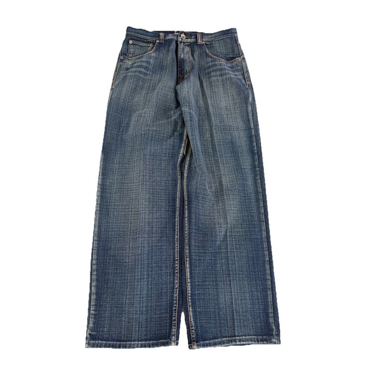 Mens Y2k S.Fame Baggy Jeans Size 36