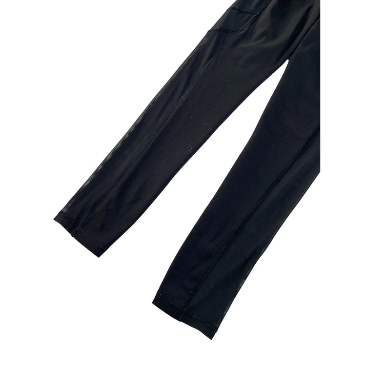 Womens Victoria Sport Knockout Black Athletic Leggings Size S