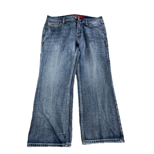 Men’s Rock&Roll Straight Bootcut Relaxed Fit Denim Jeans Size 40x30