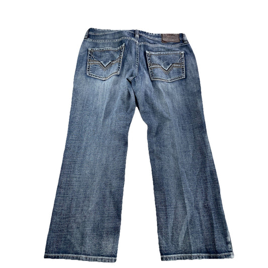 Men’s Rock&Roll Straight Bootcut Relaxed Fit Denim Jeans Size 40x30