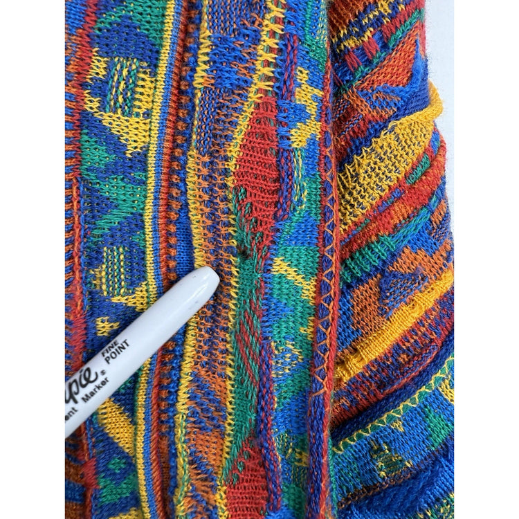 Vintage 3d Knit Cardigan Size M