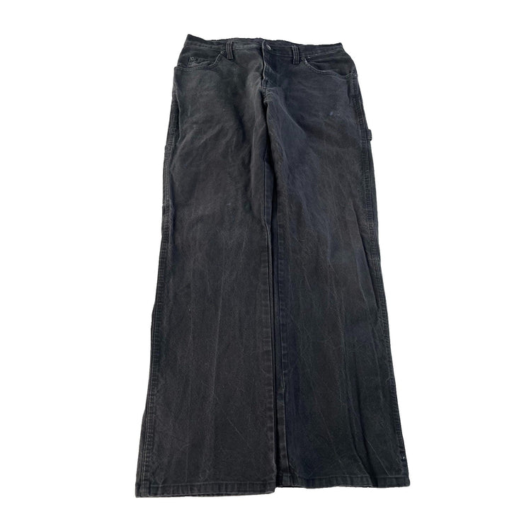 Men's Dickies Carpenter Pants Black Denim Jeans Size 32x32