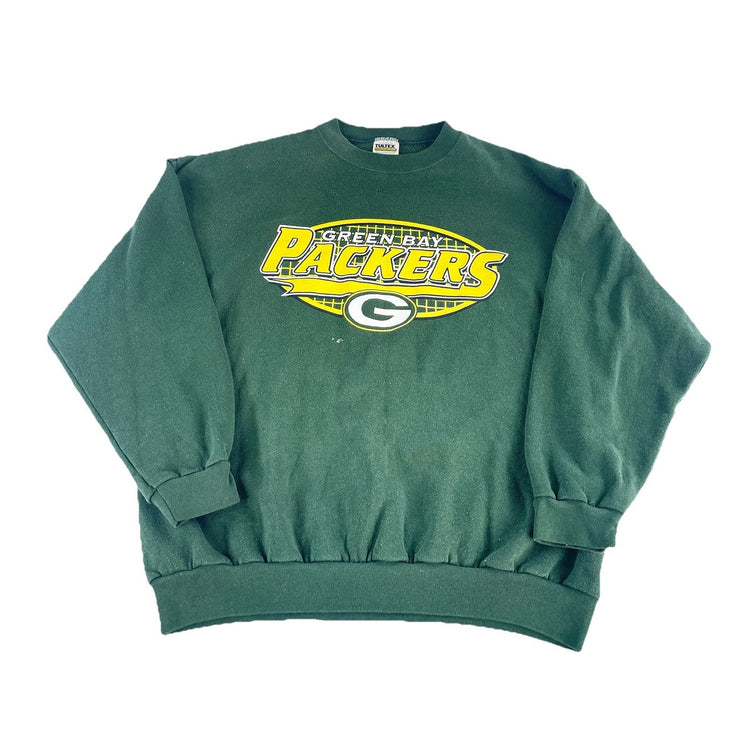 Mens Vintage Tultex Green Bay Packers Crewneck Sweatshirt Size Xl