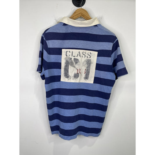 Polo Ralph Lauren Blue Men’s Custom Fit Logo Shirt Sz L