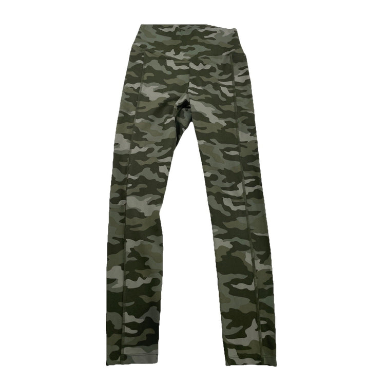 Womens Victoria’s Secret PINK Green Camo Leggings Size Small