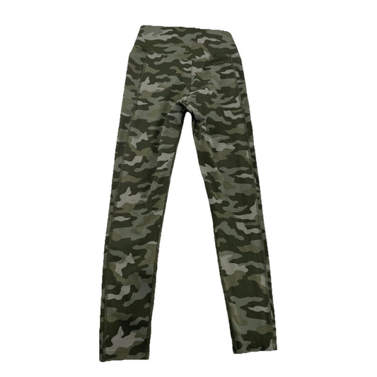 Womens Victoria’s Secret PINK Green Camo Leggings Size Small