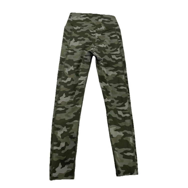 Womens Victoria’s Secret PINK Green Camo Leggings Size Small
