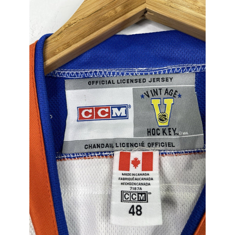Wayne Gretzky Captain Edmonton Oilers # 99 NHL Jersey Sz 48 CCM