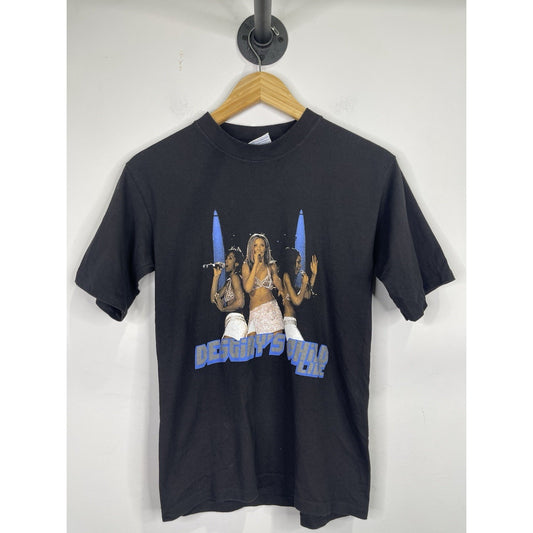VINTAGE DESTINY'S CHILD TRL TOUR Child's 2001 Black T-shirt Sz SMALL (36)