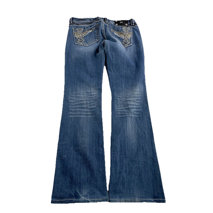 Women's Miss Me Blue Jeans Size 31 Bootcut