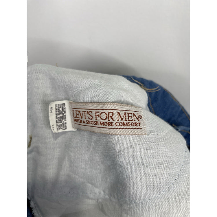 Men’s Levi Strauss & Co. Regular Fit Blue Jeans 34x34