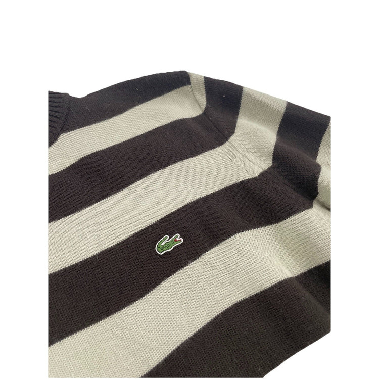Vintage Striped Knitted Lacoste Sweater