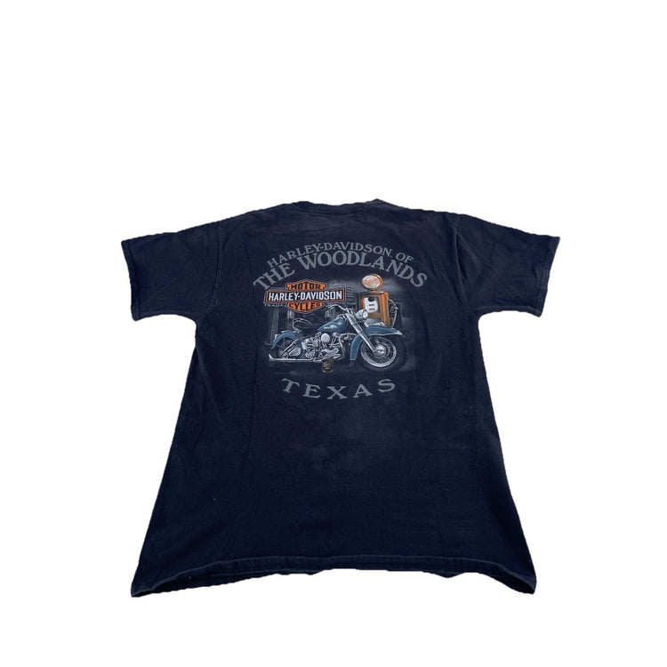 Men's Harley-Davidson The Woodlands Texas Black T-Shirt Size M