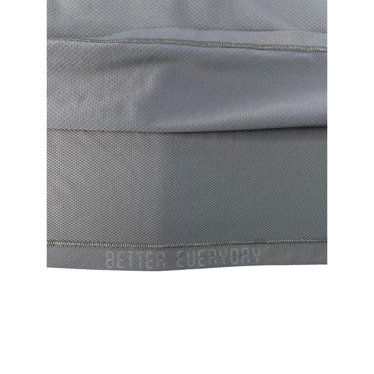 Men's Lululemon Athletica Grey Performance Short-Sleeve Athletic T-Shirt Size L