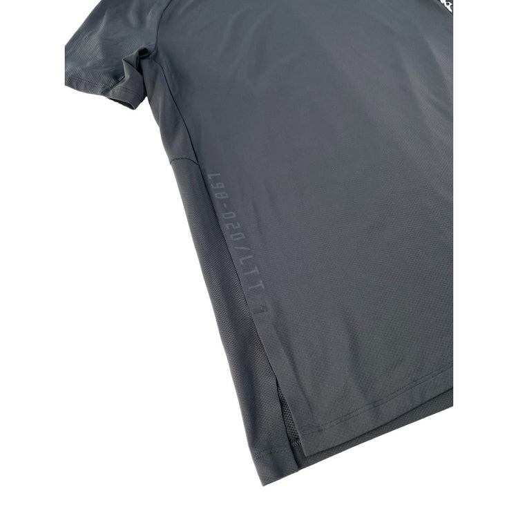 Men's Lululemon Athletica Grey Performance Short-Sleeve Athletic T-Shirt Size L