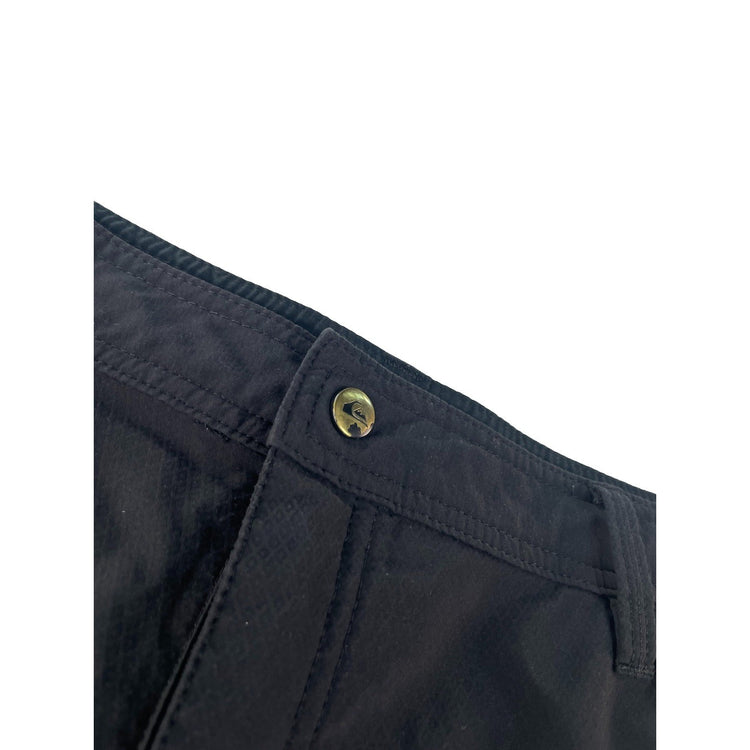 Mens Quiksilver Black Belharra Hybrid Walk Shorts Size 38