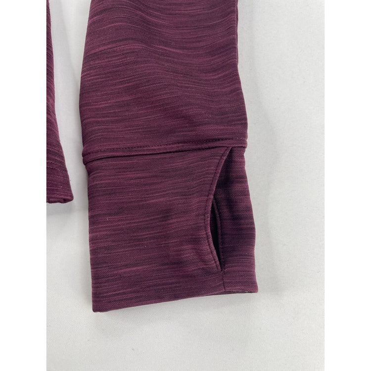 Women’s Ariat Tek Dark Purple 1/2 Zip Sweatshirt Size M