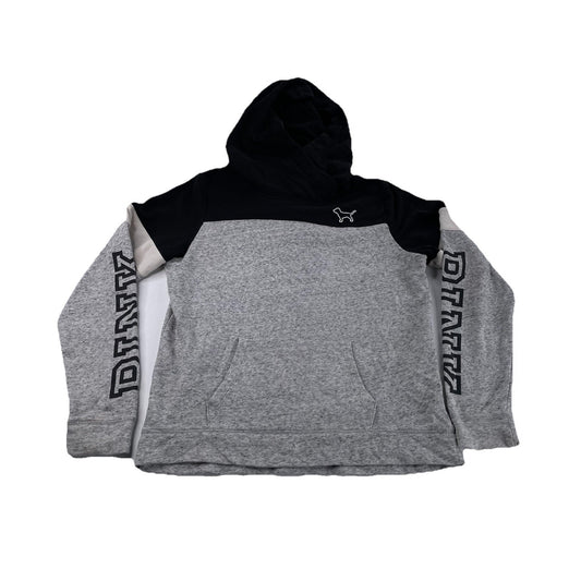 Womens Victoria Secret Gray&black Hoodie Size S/P