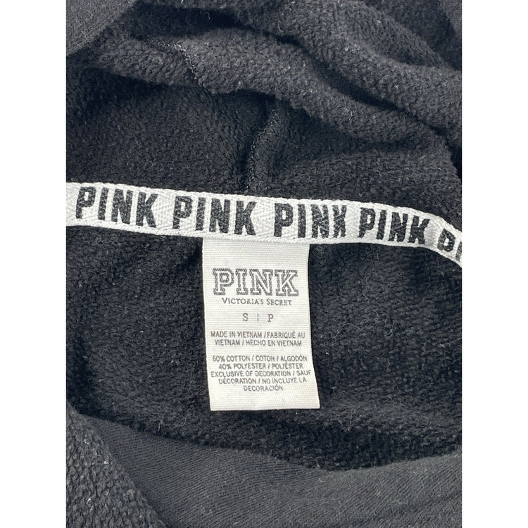 Womens Victoria Secret Gray&black Hoodie Size S/P