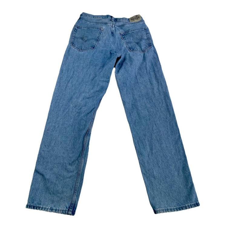 Men’s Vintage Silver Tab Loose Blue Jeans Size 29/32