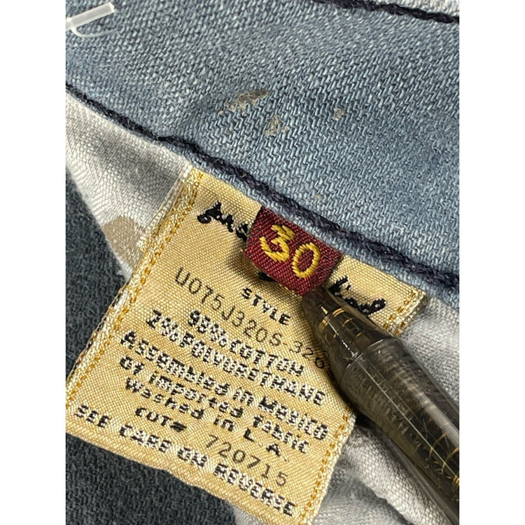 Womens 7 For All Mankind Blue-Grayish Bootcut Jeans Size 30