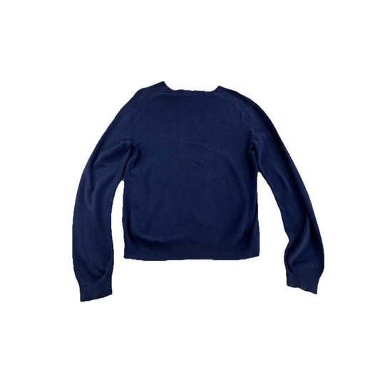 Mens Polo Ralph Lauren Size Small Navy Blue V Neck Sweater