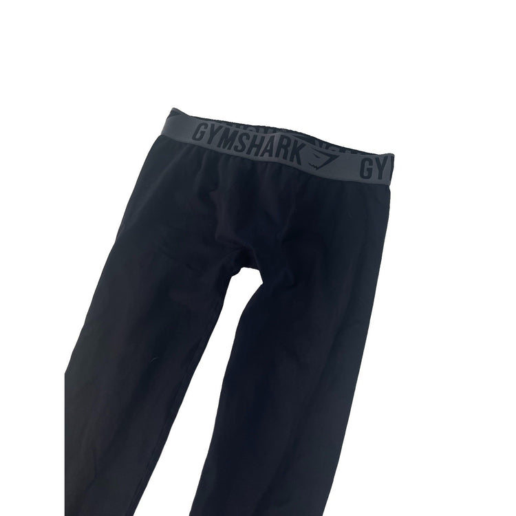 Women's Gymshark Black Logo Waistband Leggings Size S