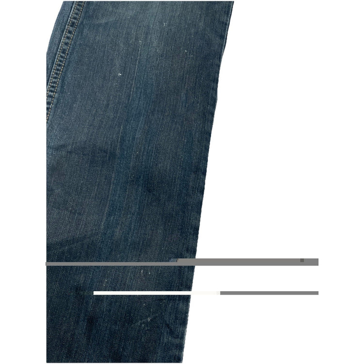 Men’s Wrangler Retro Baggy/loose Blue Jeans Size 36x38