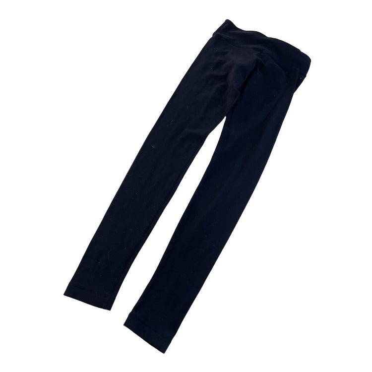 Womens Lululemon Mid-Rise Solid Black Ankle Leggings Size 4