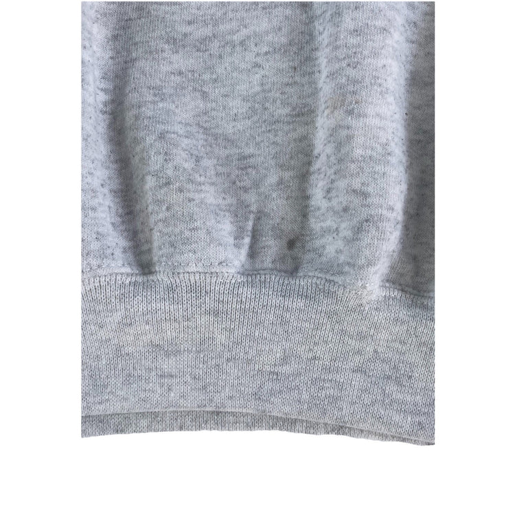 Men’s Vintage 90s CS Light Gray Cleveland Indians Crewneck Sweatshirt Size Xl