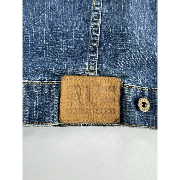 Men’s 90s Polo Jean Ralph Lauren Jean Vest Size M